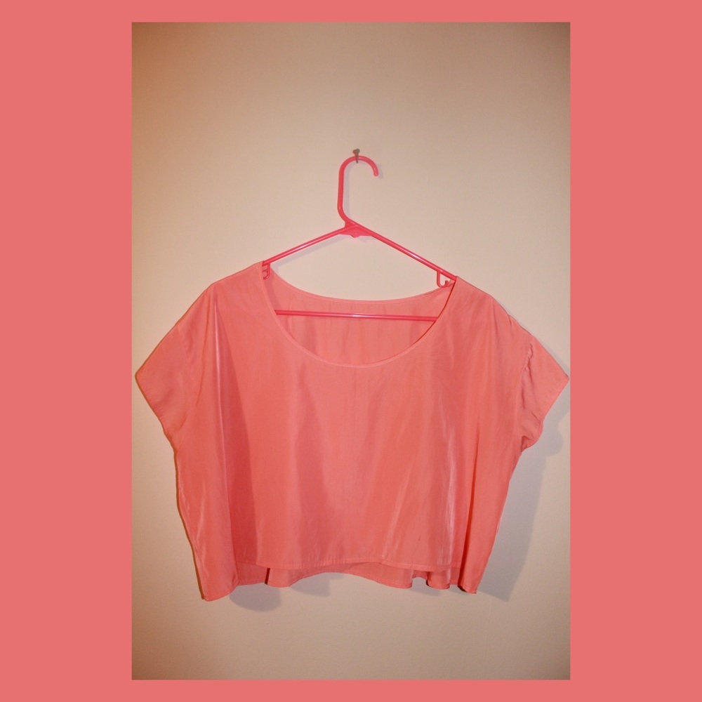 Silky crop top